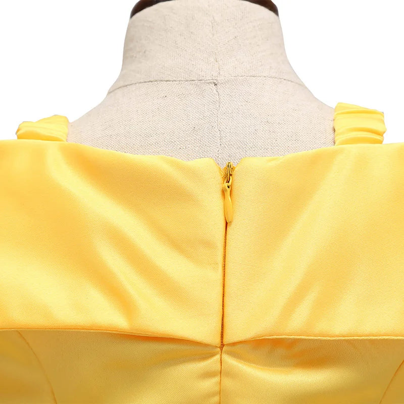 Vestido Fantasia Princesa Bela