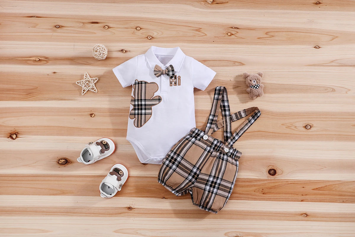 Conjunto Ursinho Xadrez