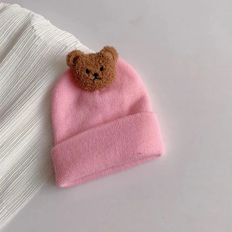 Gorro de Tricô Ursinho
