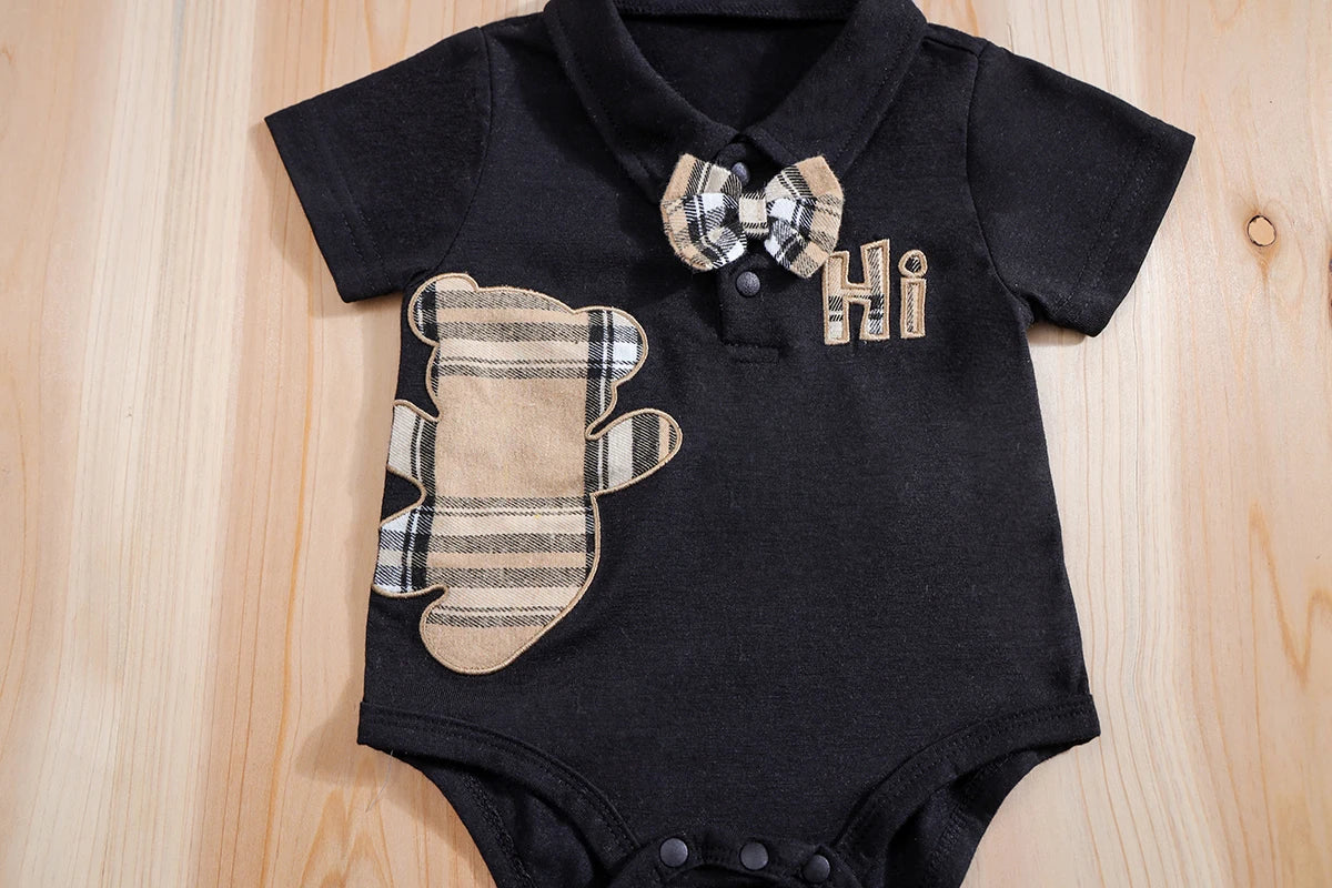 Conjunto Ursinho Xadrez