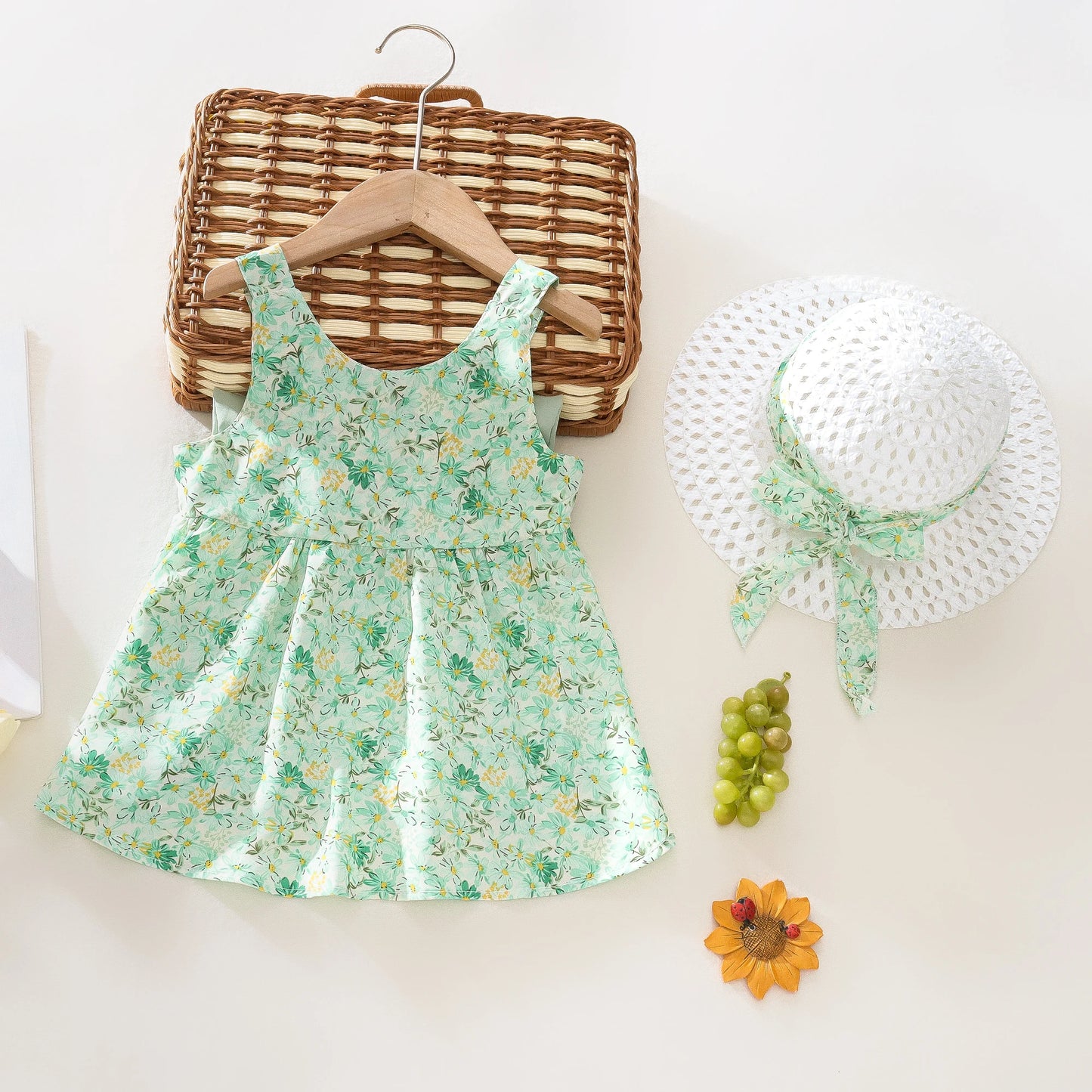 Vestido Melissa com Chapéu