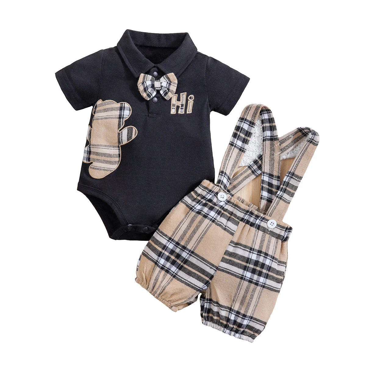 Conjunto Ursinho Xadrez