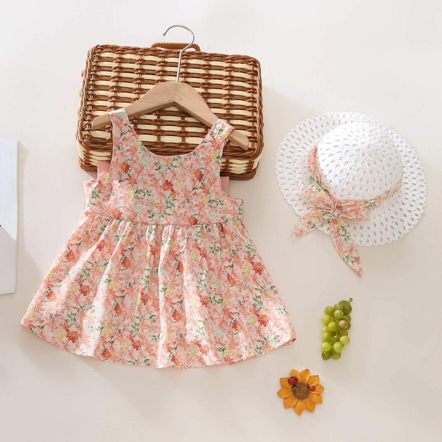 Vestido Melissa com Chapéu