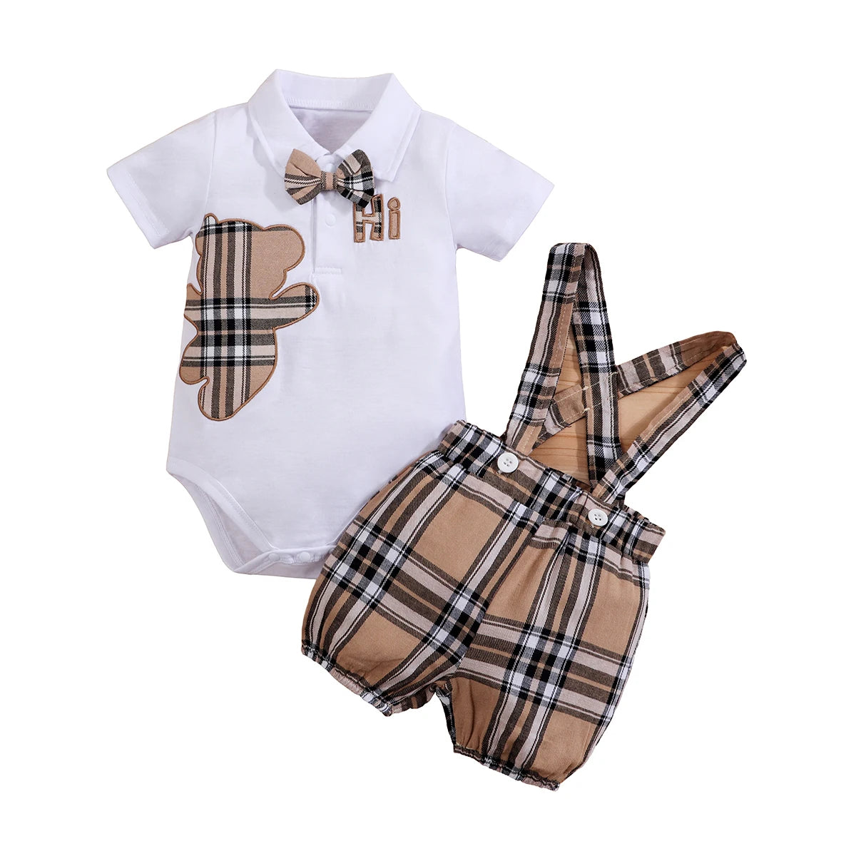 Conjunto Ursinho Xadrez