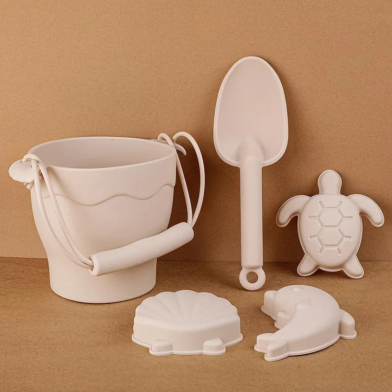 Balde de Praia de Silicone - 8 Peças