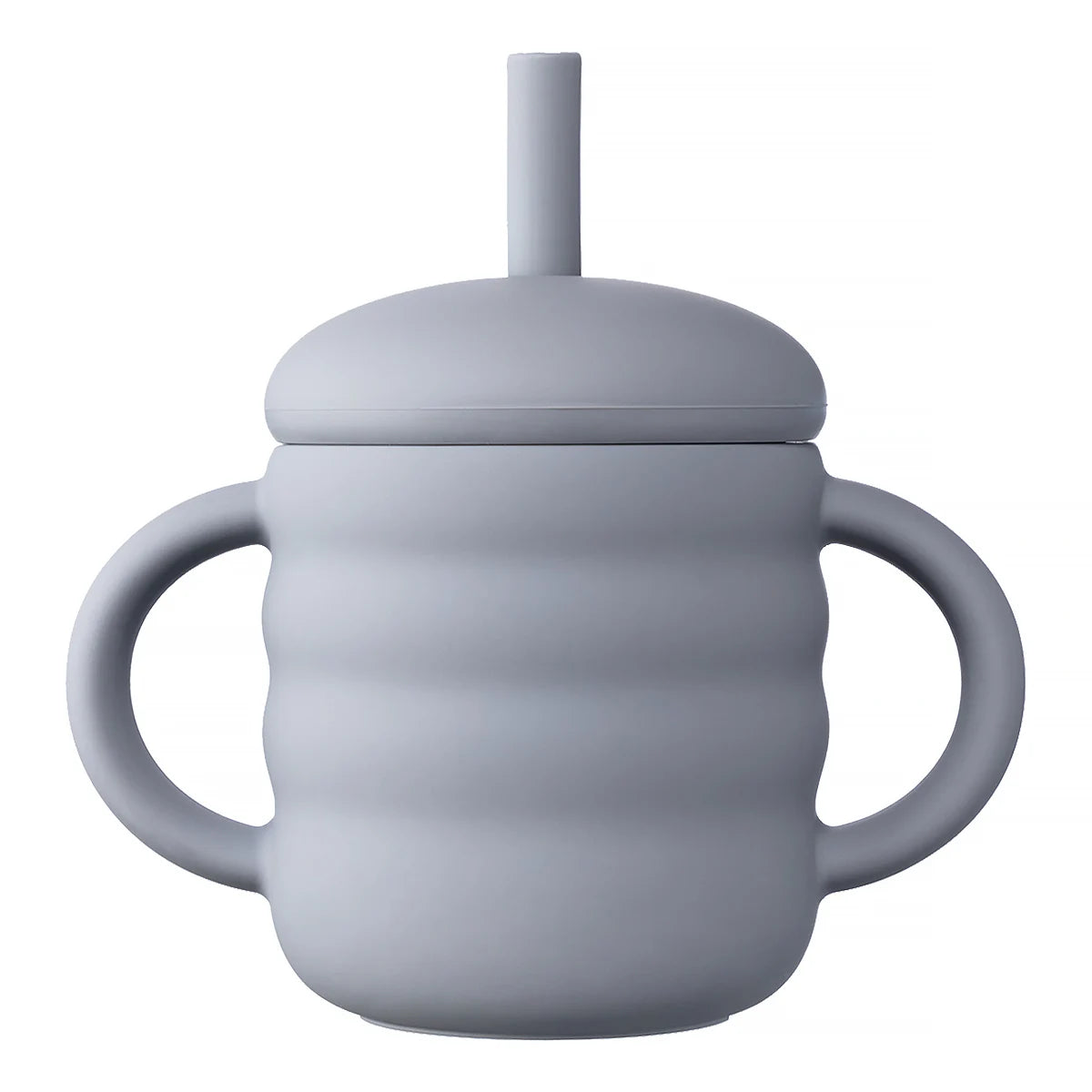 Copo de Silicone com Canudo