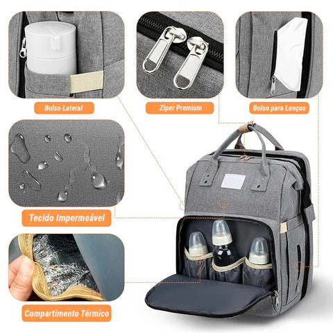 Mochila Berço - Bolsa Maternidade