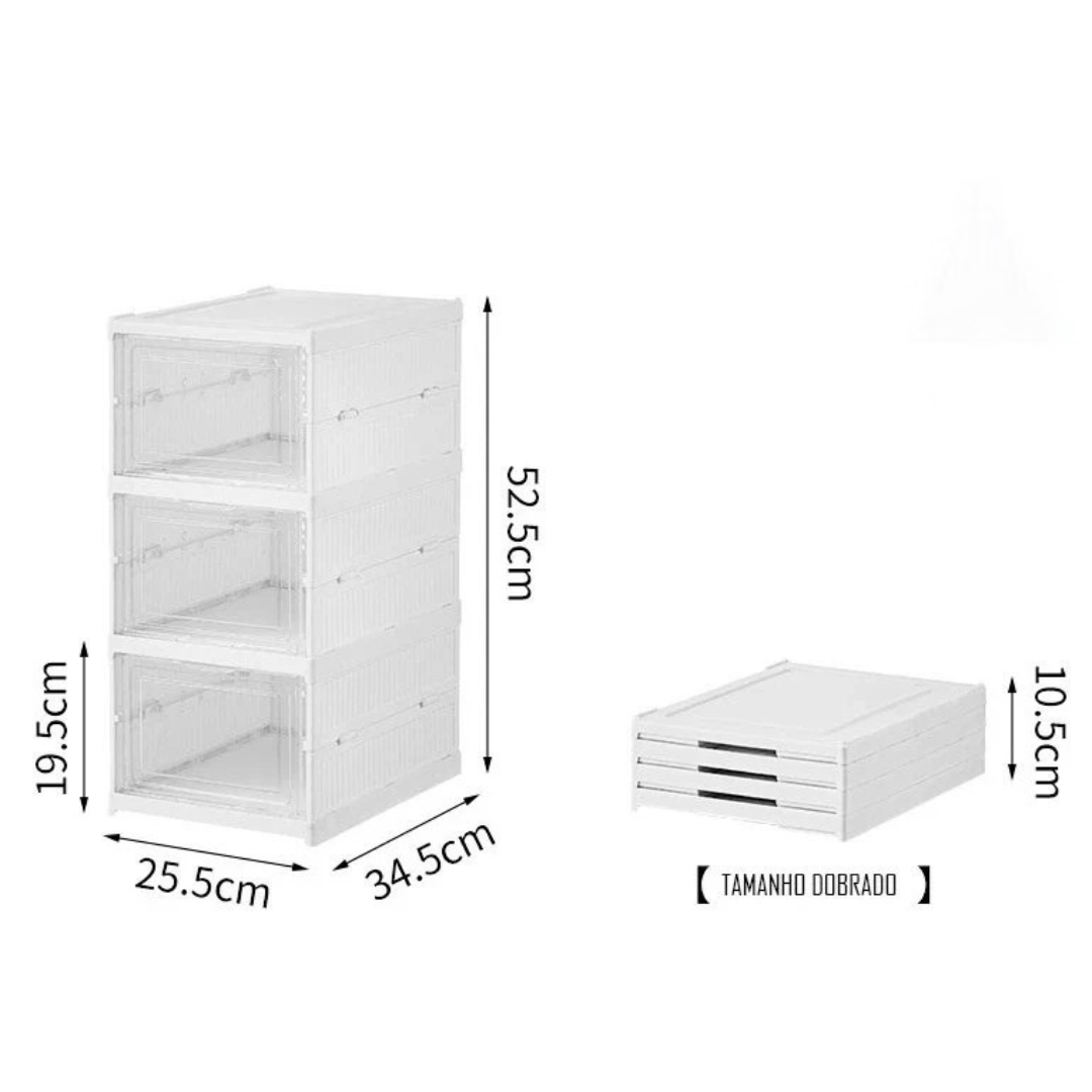 Caixa De Sapato Empilhável