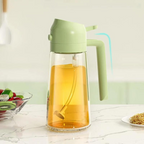 Pulverizador de Óleo 500ml com Controle de Porção - Compre 1 Leve 2