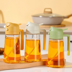 Pulverizador de Óleo 500ml com Controle de Porção - Compre 1 Leve 2