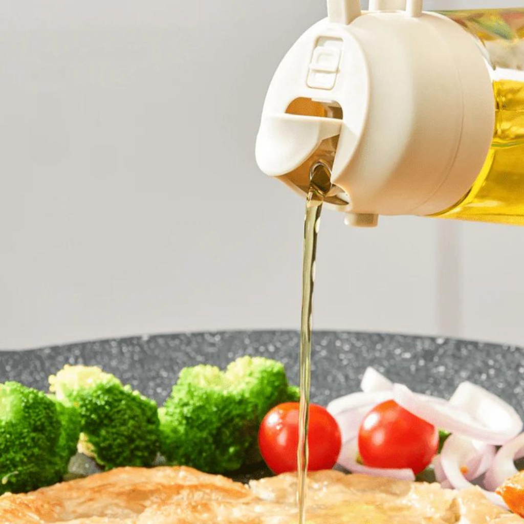 Pulverizador de Óleo 500ml com Controle de Porção - Compre 1 Leve 2