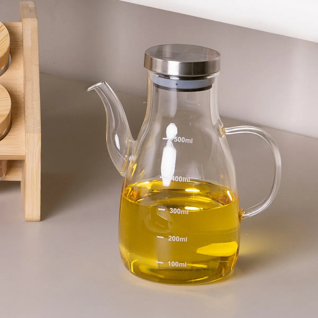 Galheteiro de Vidro Wolff - 500ml com Bico Antivazamento