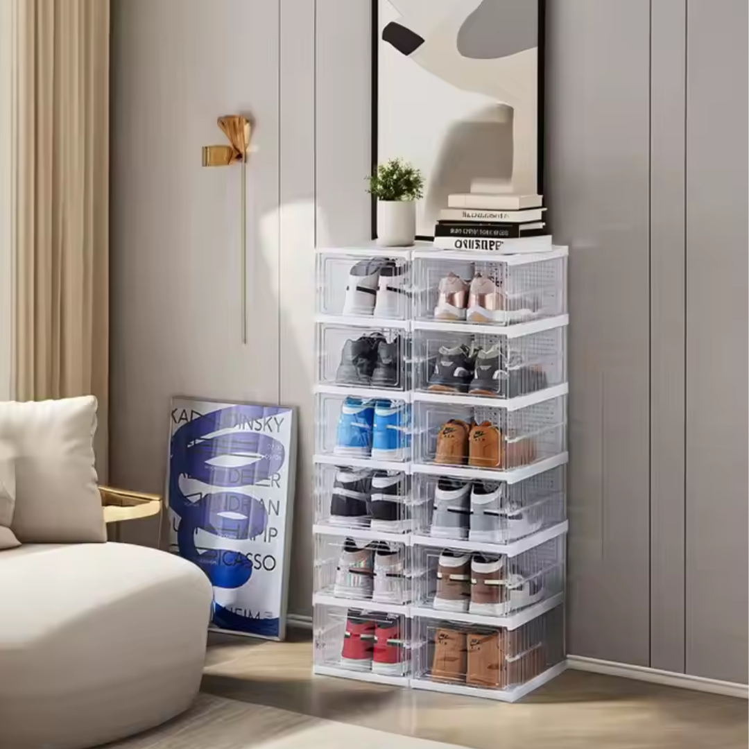 Caixa De Sapato Empilhável