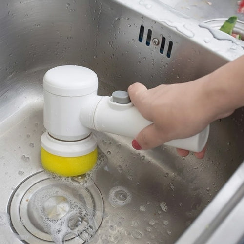 Escova Elétrica de Limpeza  5 em 1 - Multiclean - Leve 2 brindes!!!