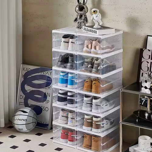 Caixa De Sapato Empilhável