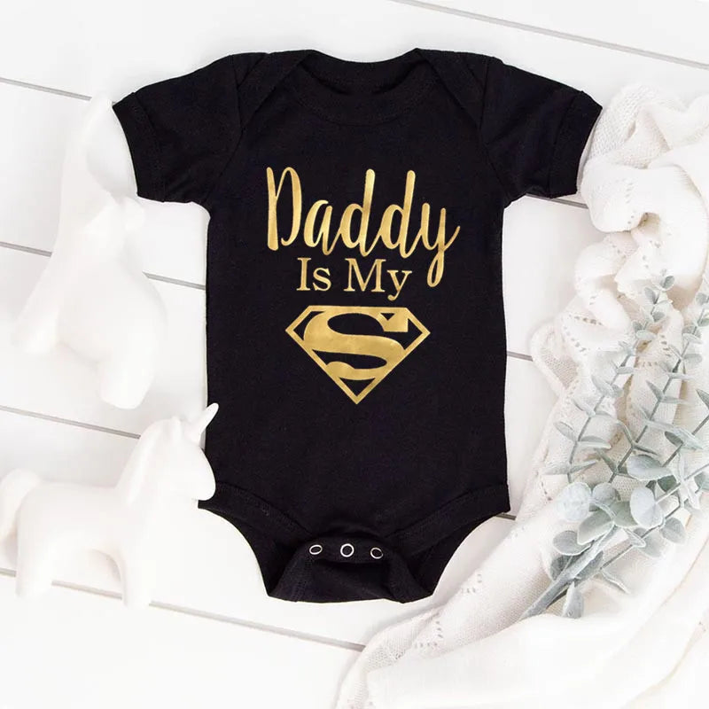 Body "Meu Papai Super-Herói"