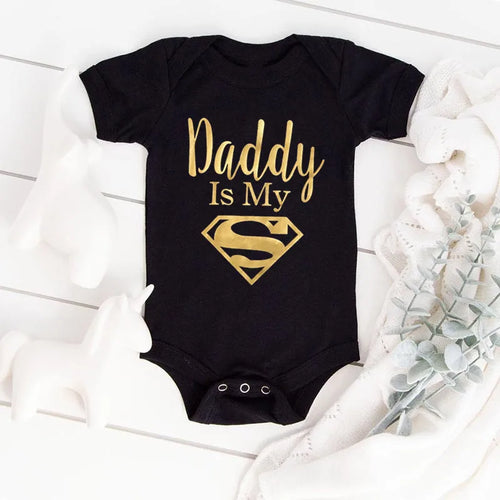Body "Meu Papai Super-Herói"