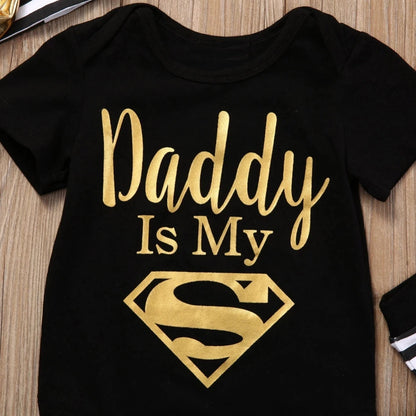 Body "Meu Papai Super-Herói"