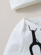 Macacão Fantasia Pequeno Médico – 2 peças