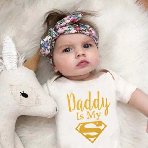 Body "Meu Papai Super-Herói"