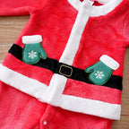 Macacão Fantasia Papai Noel – 2 peças