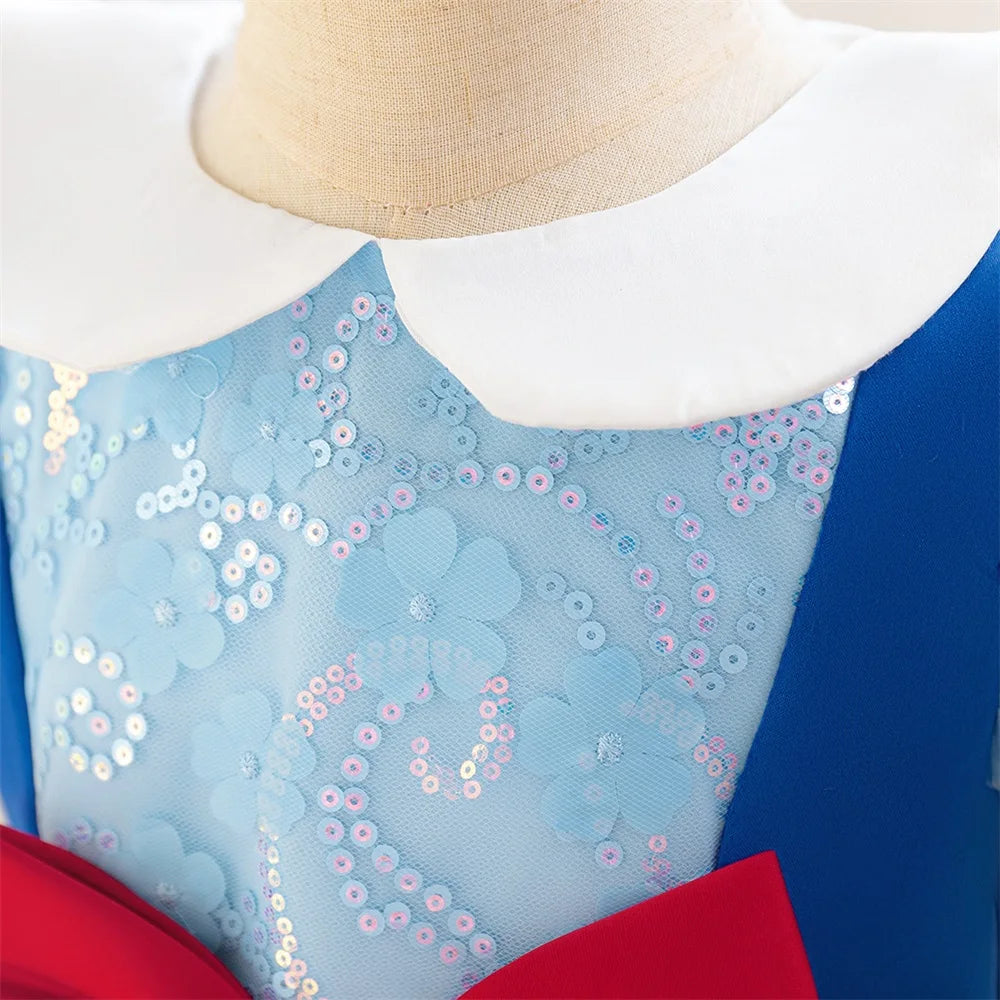 Vestido Fantasia Branca de Neve