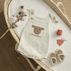 Jardineira de Tricô Natalina