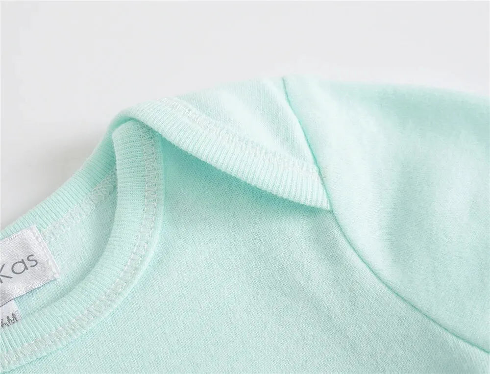 Kit Body Manga Curta Unicórnios - 3 Peças