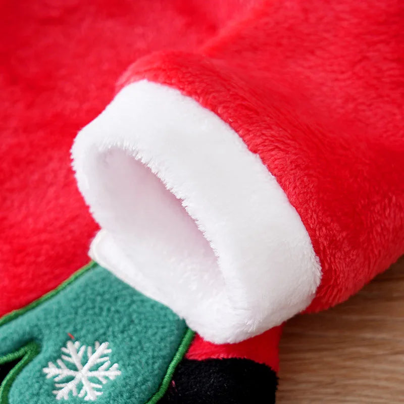 Macacão Fantasia Papai Noel – 2 peças