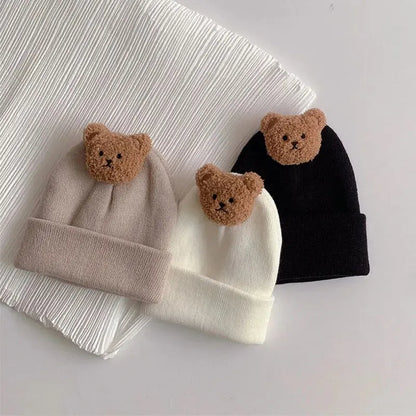Gorro de Tricô Ursinho