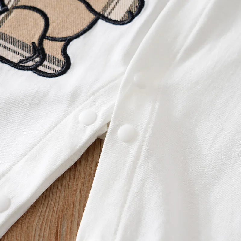 Macacão Ursinho Xadrez