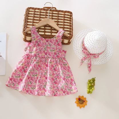 Vestido Melissa com Chapéu