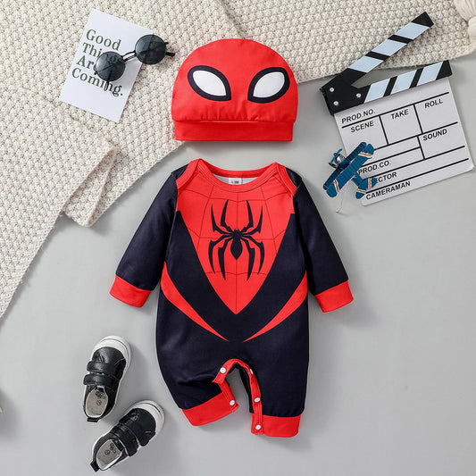 Macacão Homem-Aranha – 2 peças