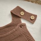 Jardineira de Tricô Natalina