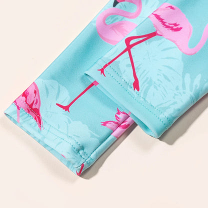 Maiô de Manga Comprida Flamingo