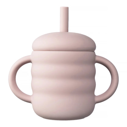 Copo de Silicone com Canudo