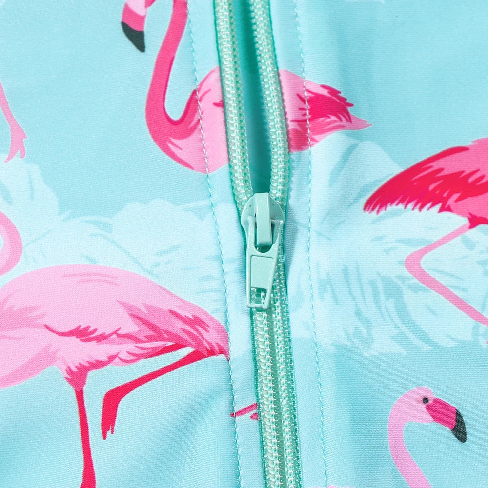 Maiô de Manga Comprida Flamingo