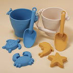 Balde de Praia de Silicone - 8 Peças