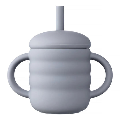 Copo de Silicone com Canudo