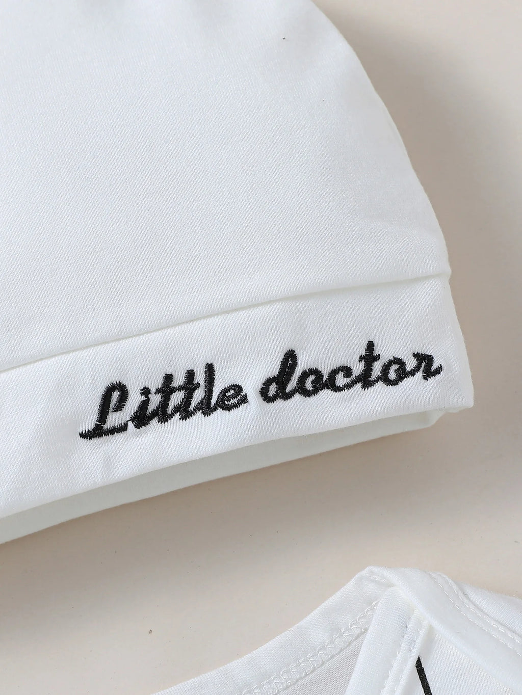 Macacão Fantasia Pequeno Médico – 2 peças