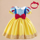 Vestido Fantasia Branca de Neve