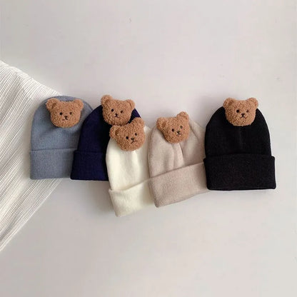 Gorro de Tricô Ursinho