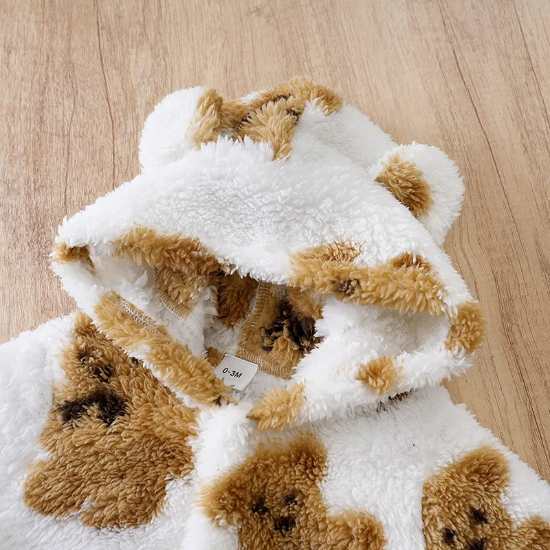 Macacão Peluciado Ursinho