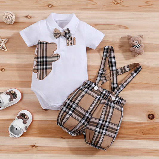 Conjunto Ursinho Xadrez