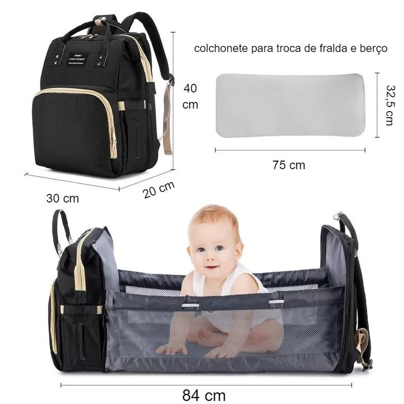 Mochila Berço - Bolsa Maternidade