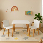 Mesa com Cadeira em MDF - Quarto Infantil