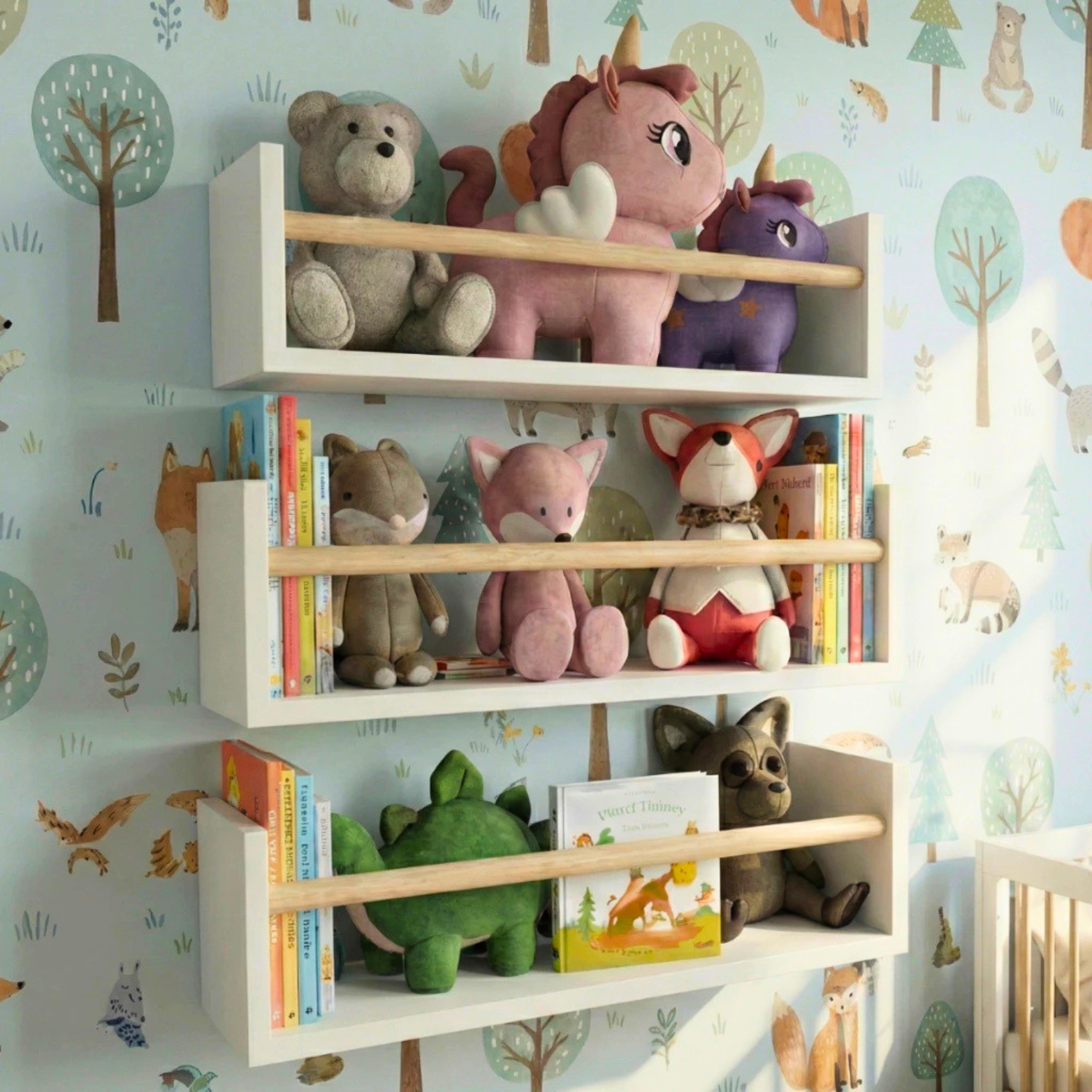 Kit 3 Prateleiras em MDF – Produto Enviado Montado