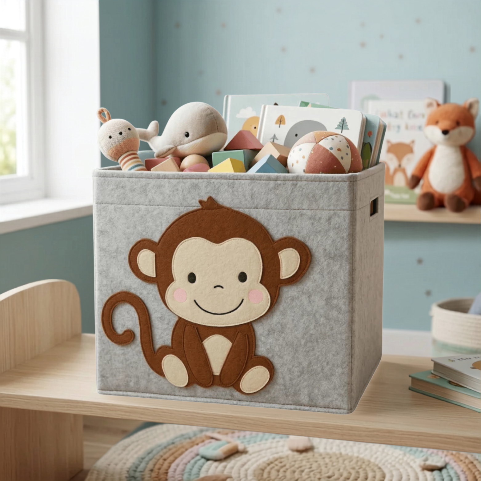 Cesto Organizador Dobrável – Multiuso Infantil