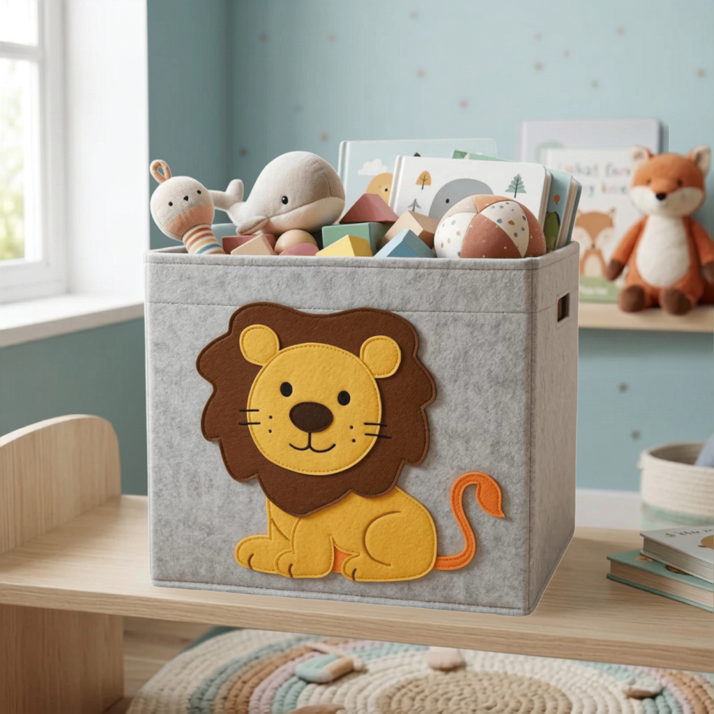 Cesto Organizador Dobrável – Multiuso Infantil