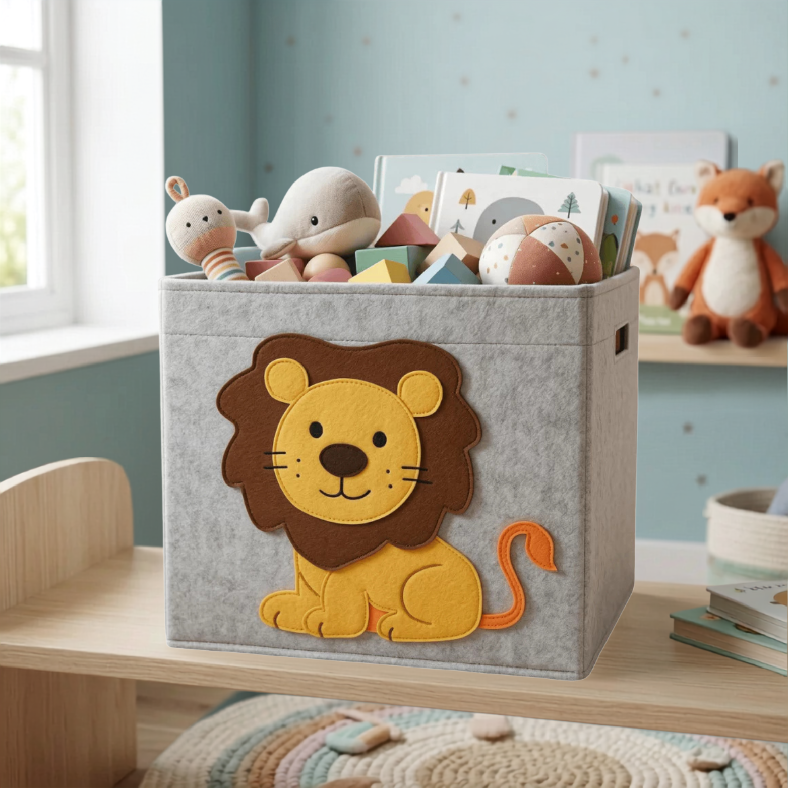 Cesto Organizador Dobrável – Multiuso Infantil